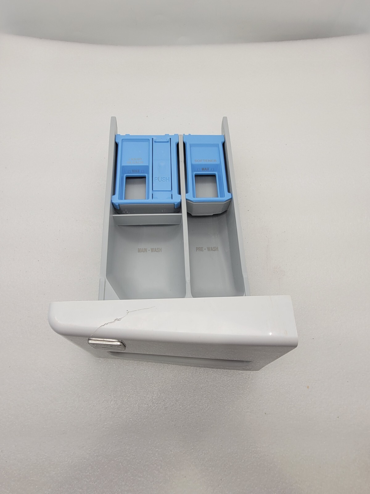 Genuine LG Washing liquid dispenser Drawer Assy. Part#4870ER1008 White