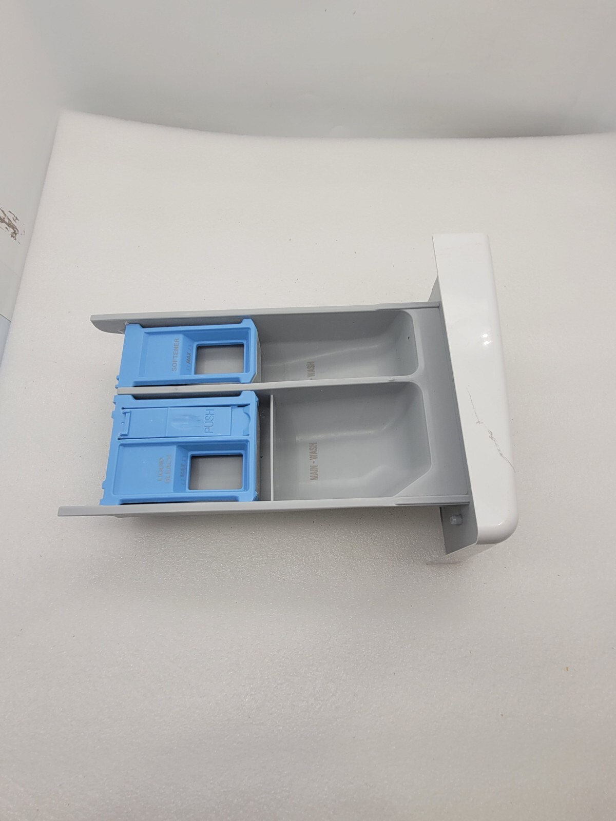 Genuine LG Washing liquid dispenser Drawer Assy. Part#4870ER1008 White