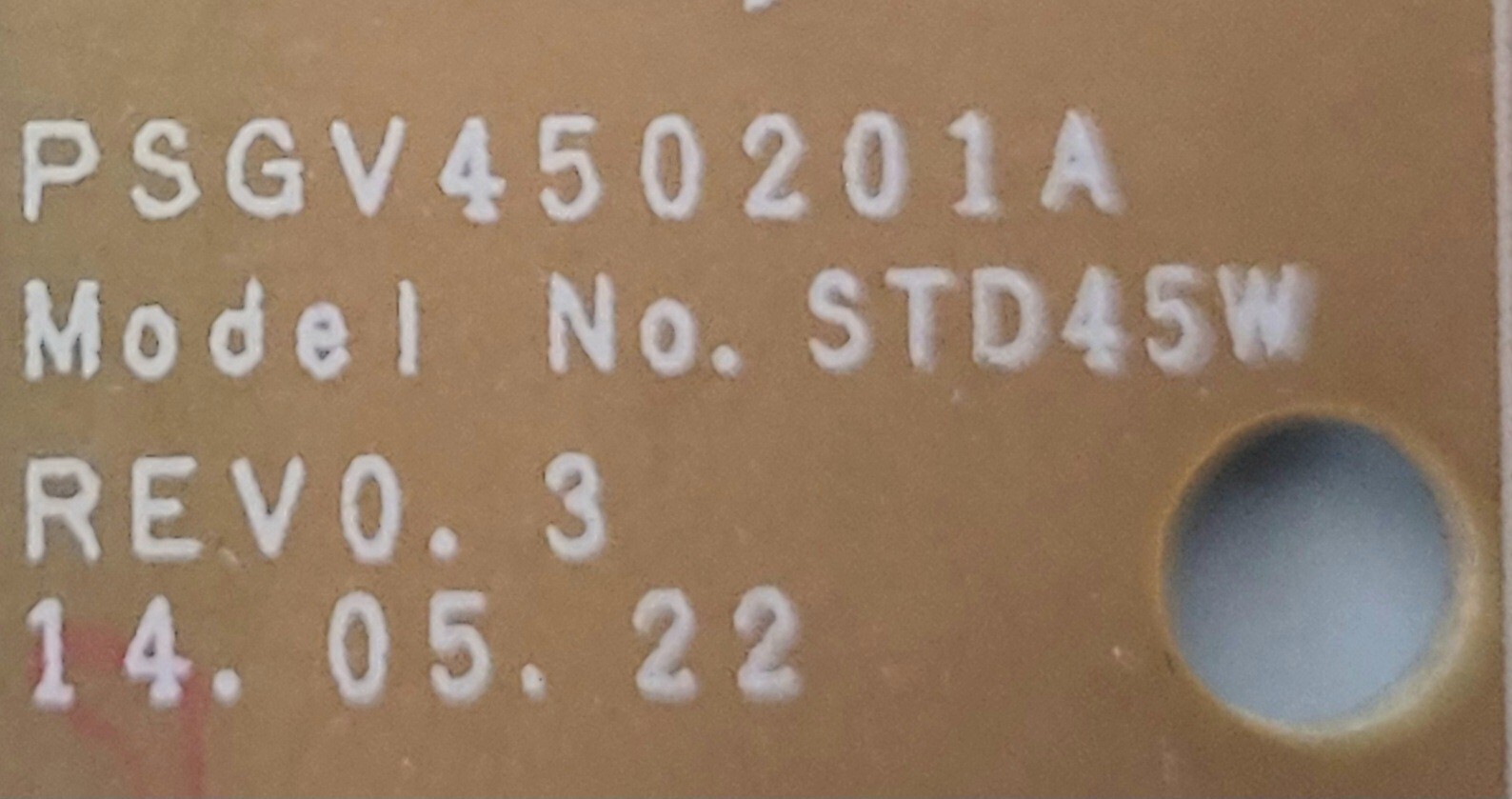 Genuine Refrigerator Samsung Circuit Board Part#DA9200486A