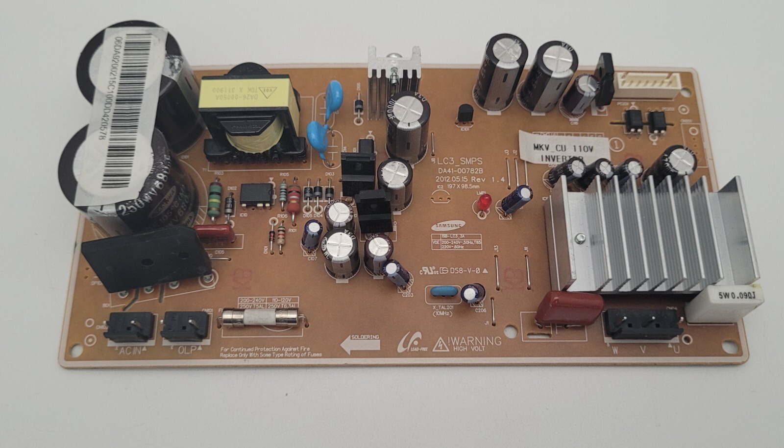 Genuine Refrigerator Samsung Circuit Board Part#DA9200215C