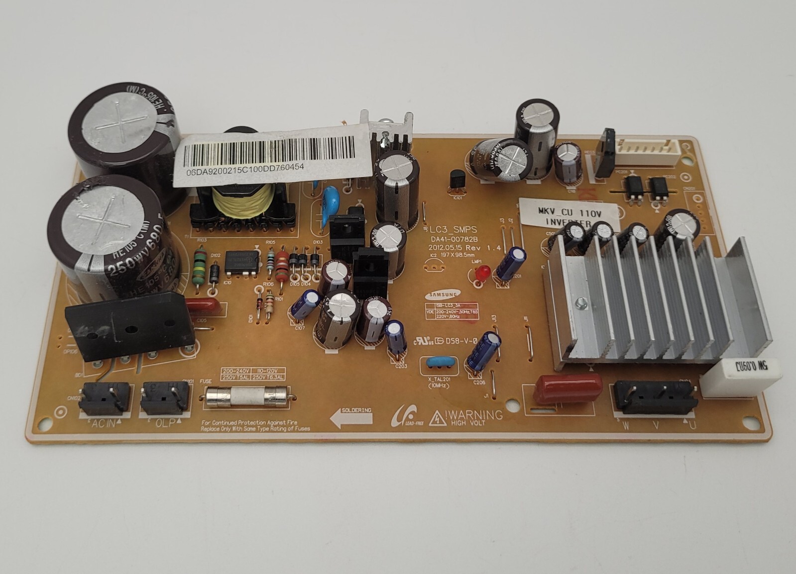 Genuine Refrigerator Samsung Circuit Board Part#DA9200215C