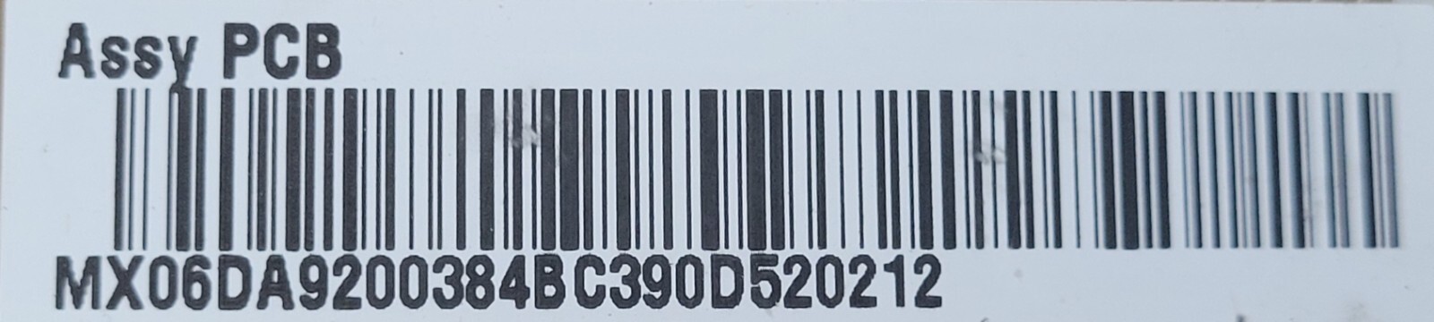 Genuine Refrigerator Samsung Circuit Board Part#DA9200384B