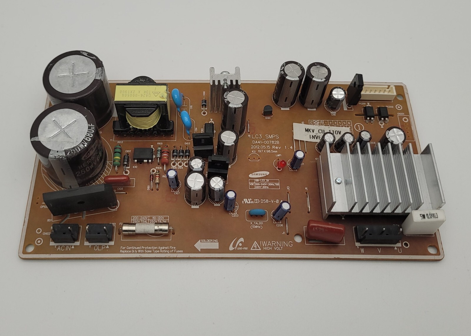Genuine Refrigerator Samsung Circuit Board Part#DA9200215C