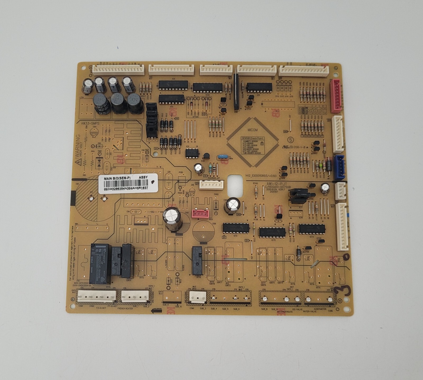 Genuine Refrigerator Samsung Circuit Board Part#DA9200384N