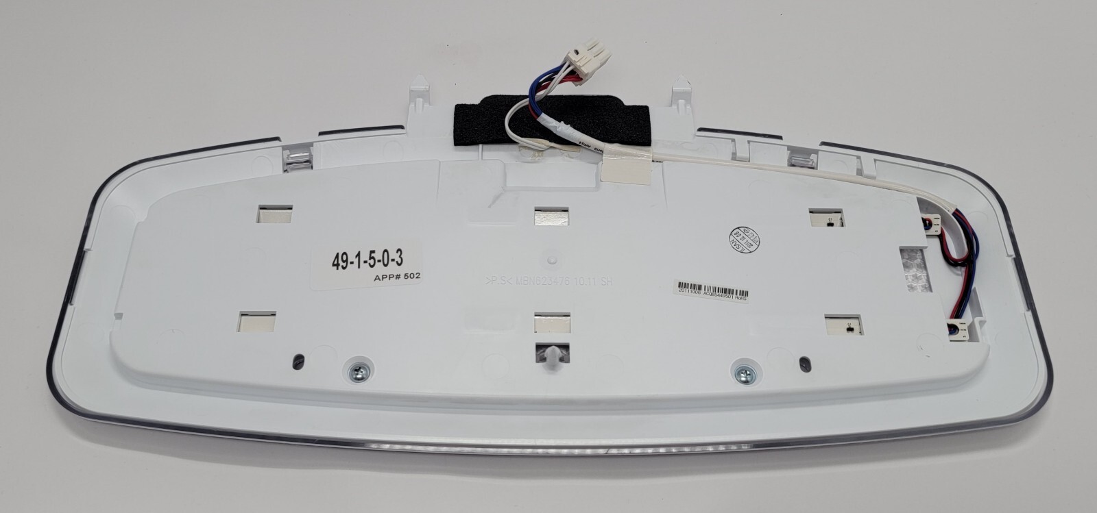 Genuine Refrigerator LG LED Light Assembly Part#MBN623476