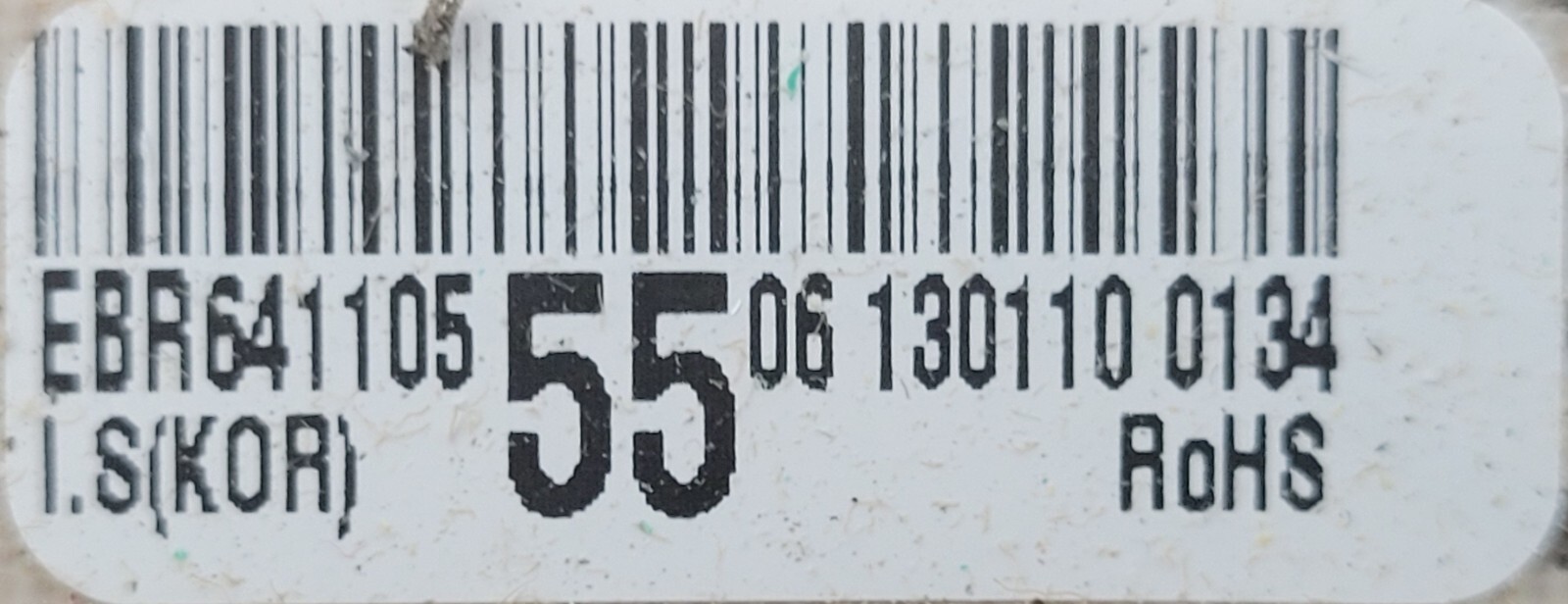Genuine Refrigerator LG Circuit Board Part#EBR64110555