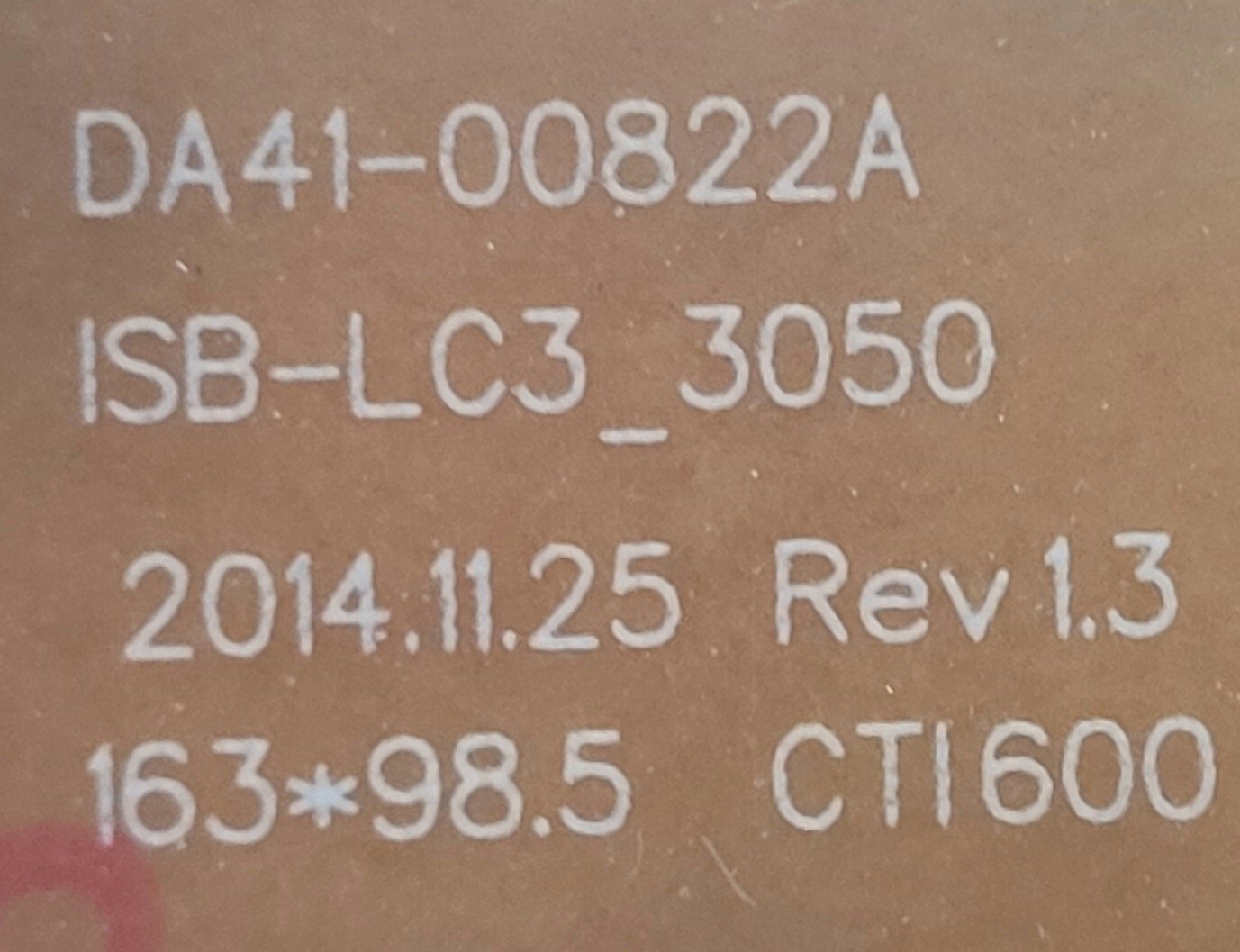 Genuine Refrigerator Samsung Circuit Board Part#DA9200483N
