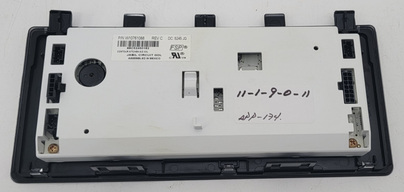 Genuine Refrigerator Kitchen Aid Dispenser Control Board Part#W10761088