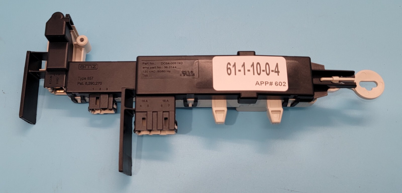 Genuine Washer Samsung Door Lock Switch Part#DC64-00519D