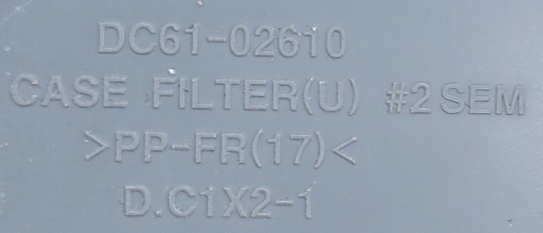 Genuine Dryer Samsung Lint Screen Filter Part#DC61-02610