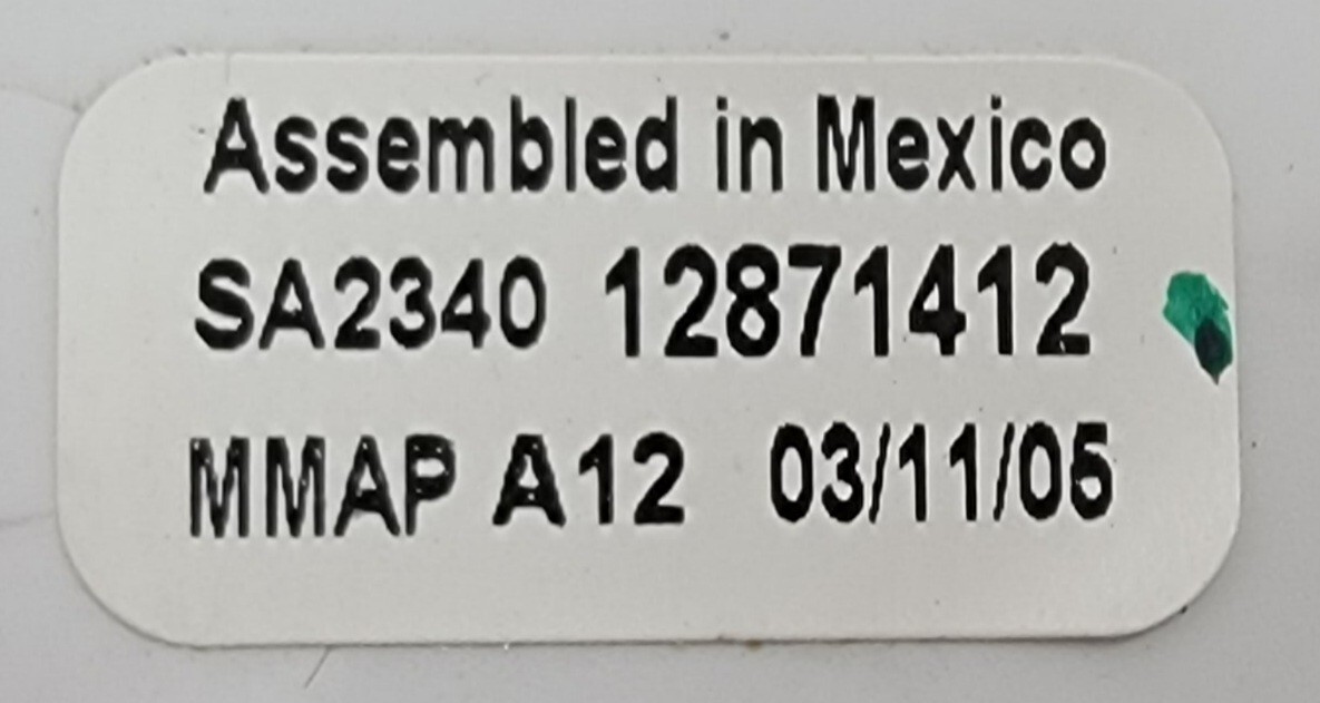 Genuine Refrigerator Maytag Light Module Part#128063-02