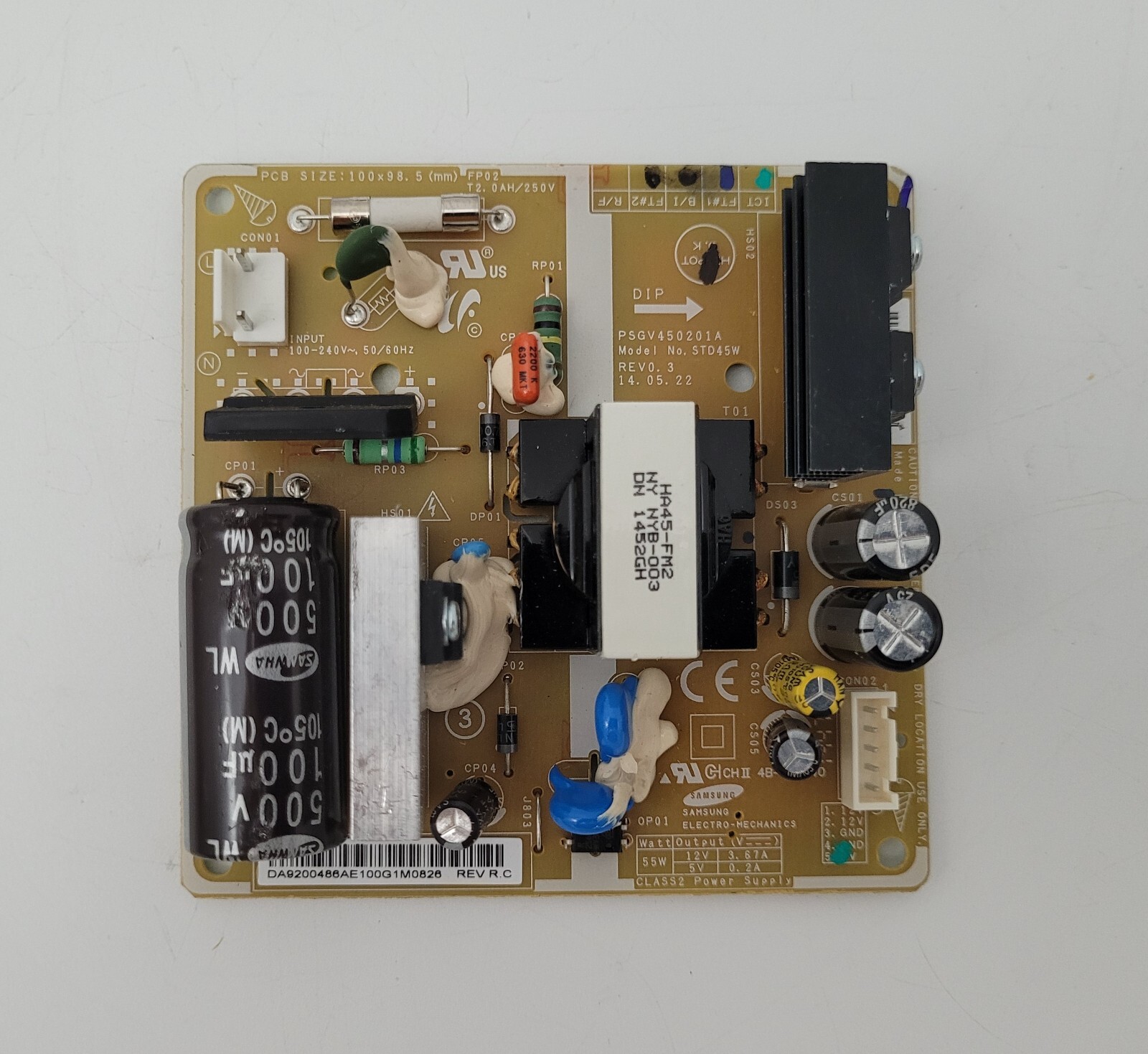 Genuine Refrigerator Samsung Circuit Board Part#DA9200486A
