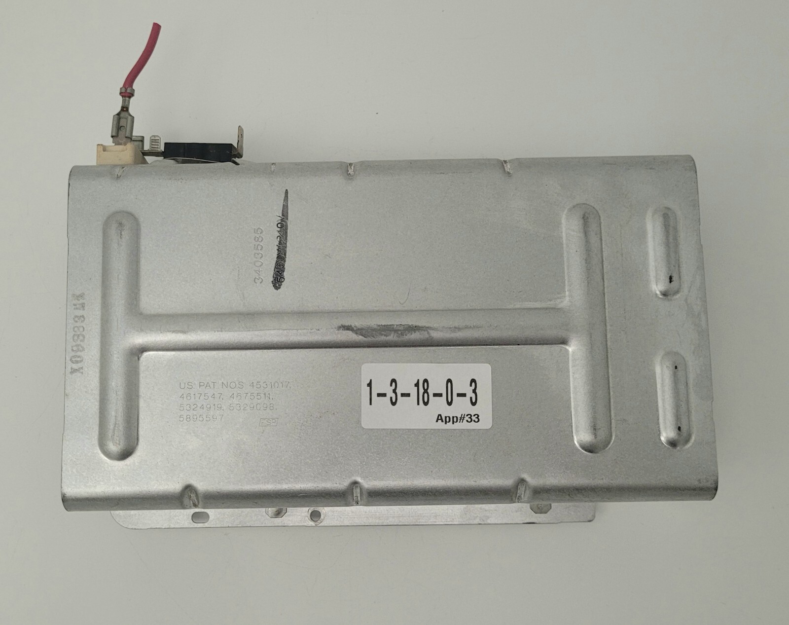 Genuine Dryer Admiral Heating Element Part#3403585