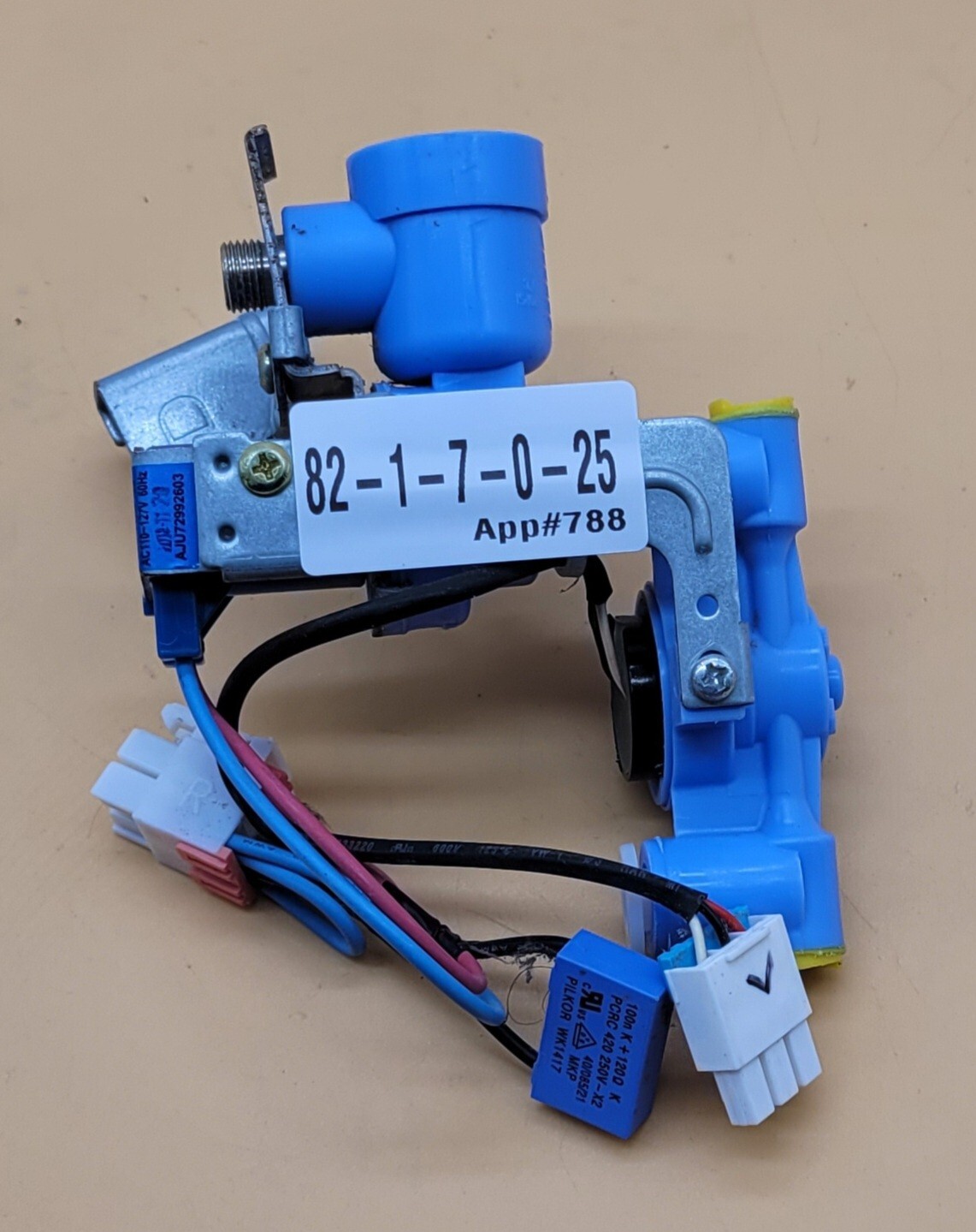 Genuine Refrigerator LG Water Inlet Valve Part#EBD60664501.
