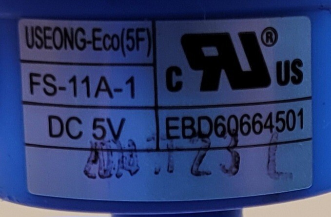 Genuine Refrigerator LG Water Inlet Valve Part#EBD60664501.