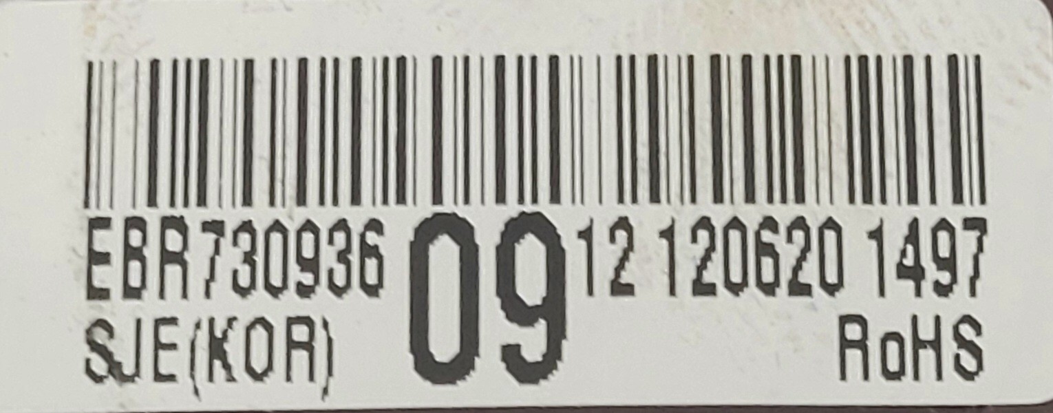 Genuine Refrigerator LG Circuit Board Part#EBR73093609