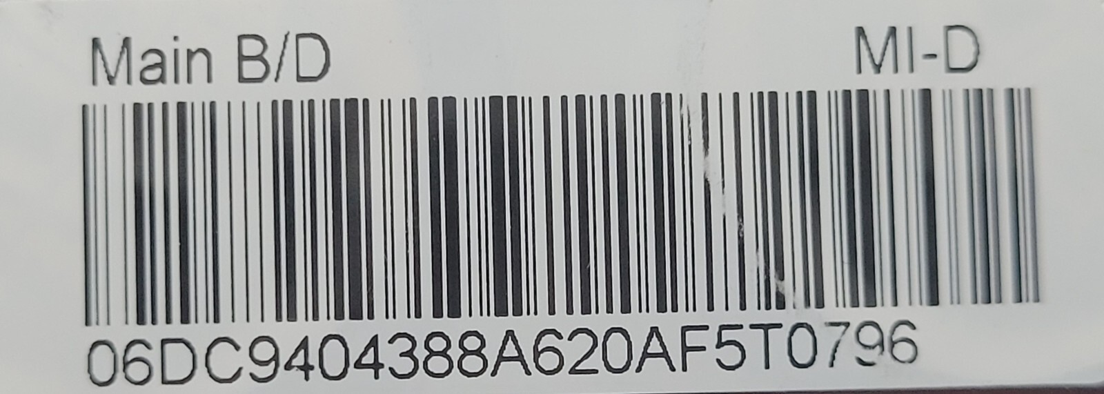 Genuine Washer Samsung Circuit Board Part#DC94-04388A
