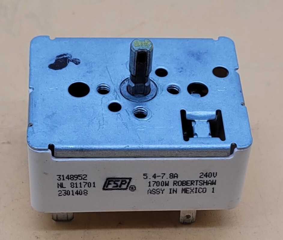 Genuine Oven Whirlpool Infinite Switch Part#3148952
