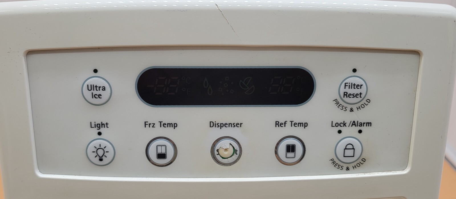 Genuine Refrigerator Kenmore Dispenser Control Panel Part#3550JA1492 EBR433585