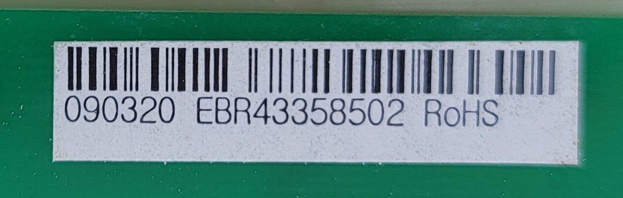 Genuine Refrigerator Kenmore Dispenser Control Panel Part#3550JA1492 EBR433585