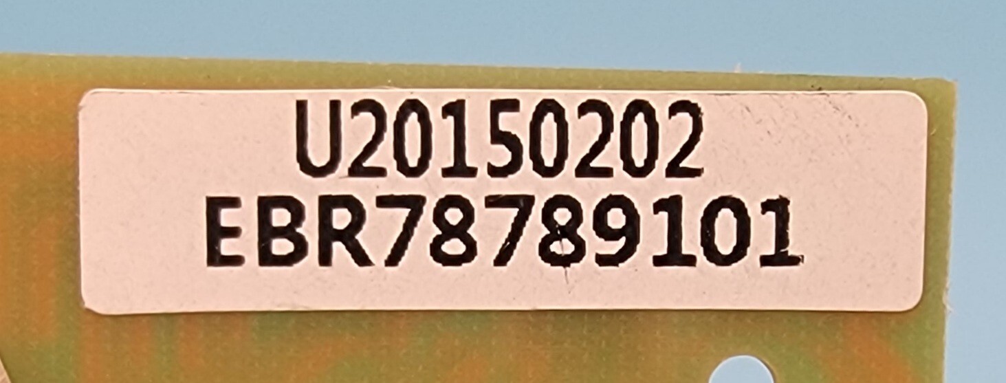 Genuine Washer LG Control Board Part#EBR78789101