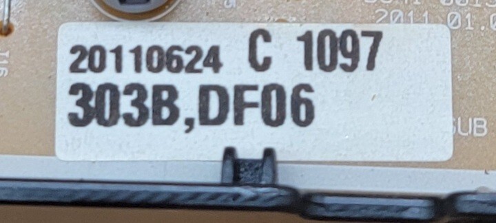 Genuine Dryer Whirlpool Control Board Part#DC61-02548