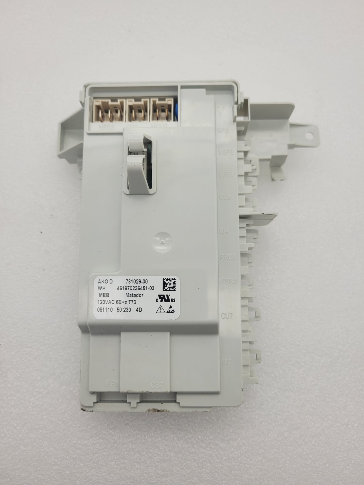Genuine Whirlpool Washer Control Board Part# 461970236451