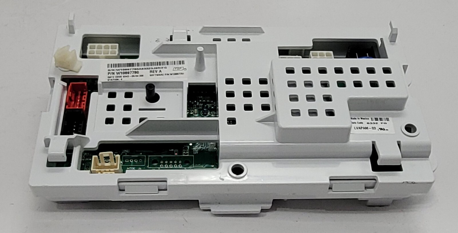 Genuine Washer Whirlpool Control Board Part#W10897780