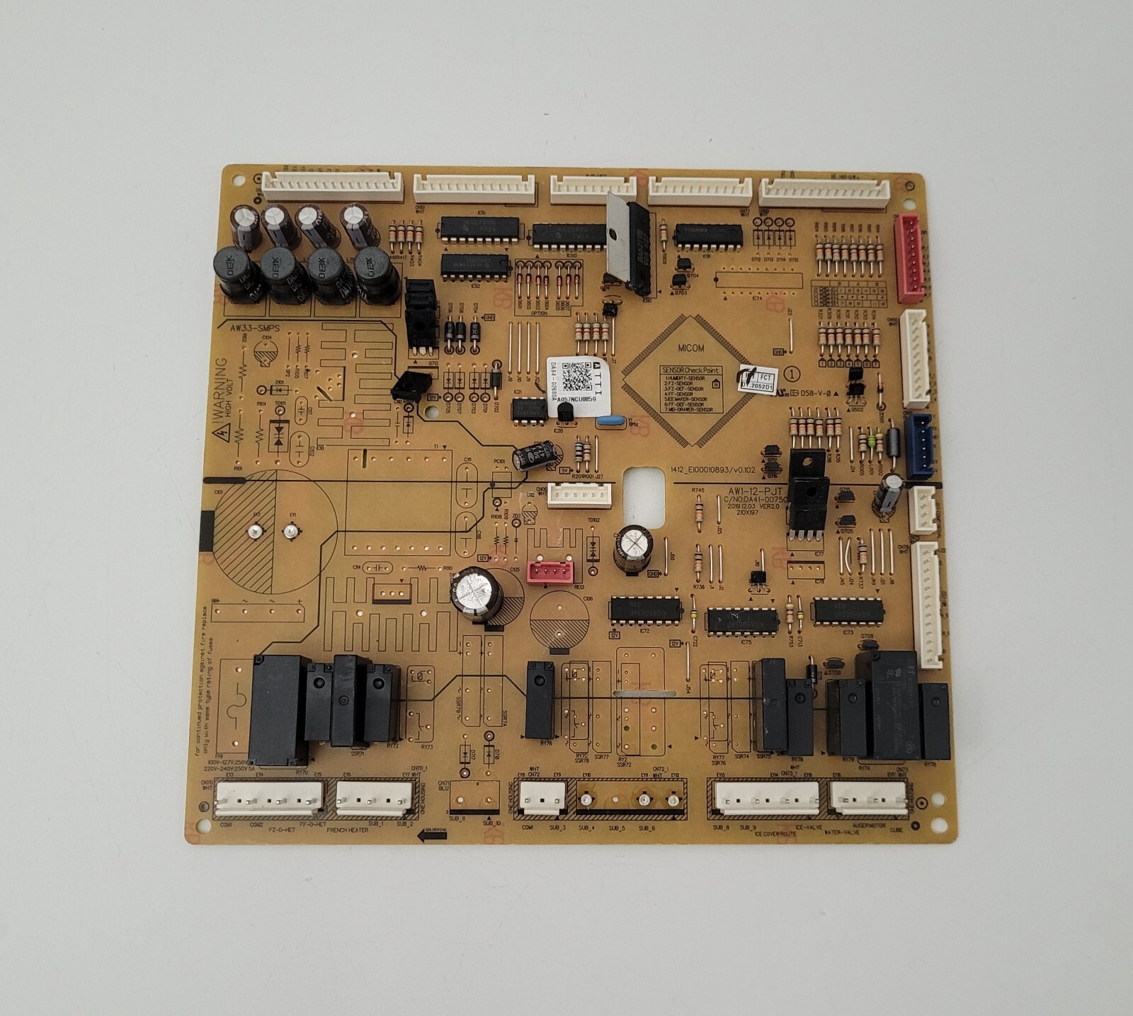 Genuine Refrigerator Samsung Circuit Board Part#DA94-02680A