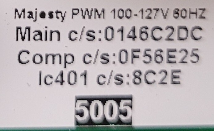 Genuine Refrigerator Kenmore Control Board Part#EBR83845005