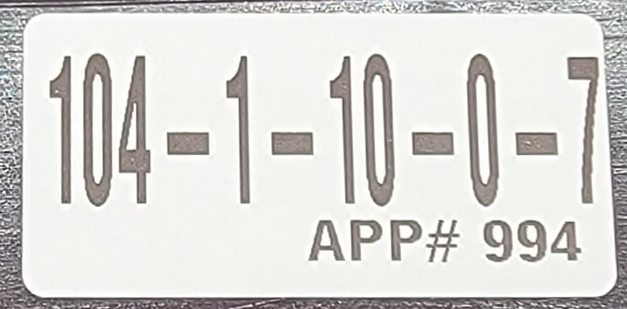 Genuine Double Oven Ikea Control Panel Part#W11106415