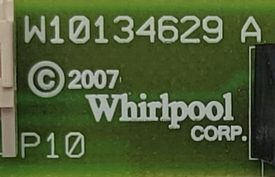 Genuine Refrigerator Kenmore Dispenser Light Control Board Part#W10134629