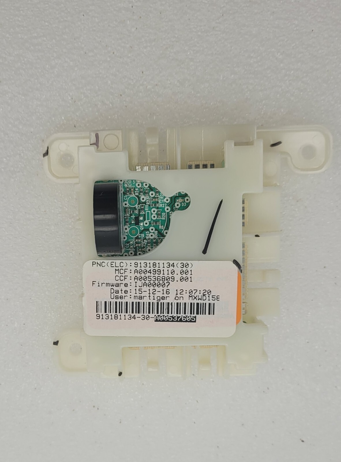 Genuine Samsung Washer Control Board Part# 913181134-30