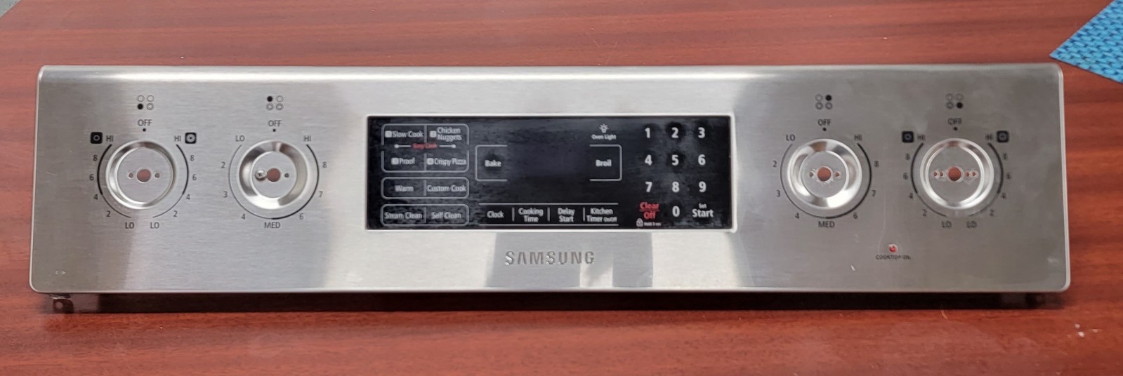 Genuine Oven Samsung Control Panel Part#DG97-00114U