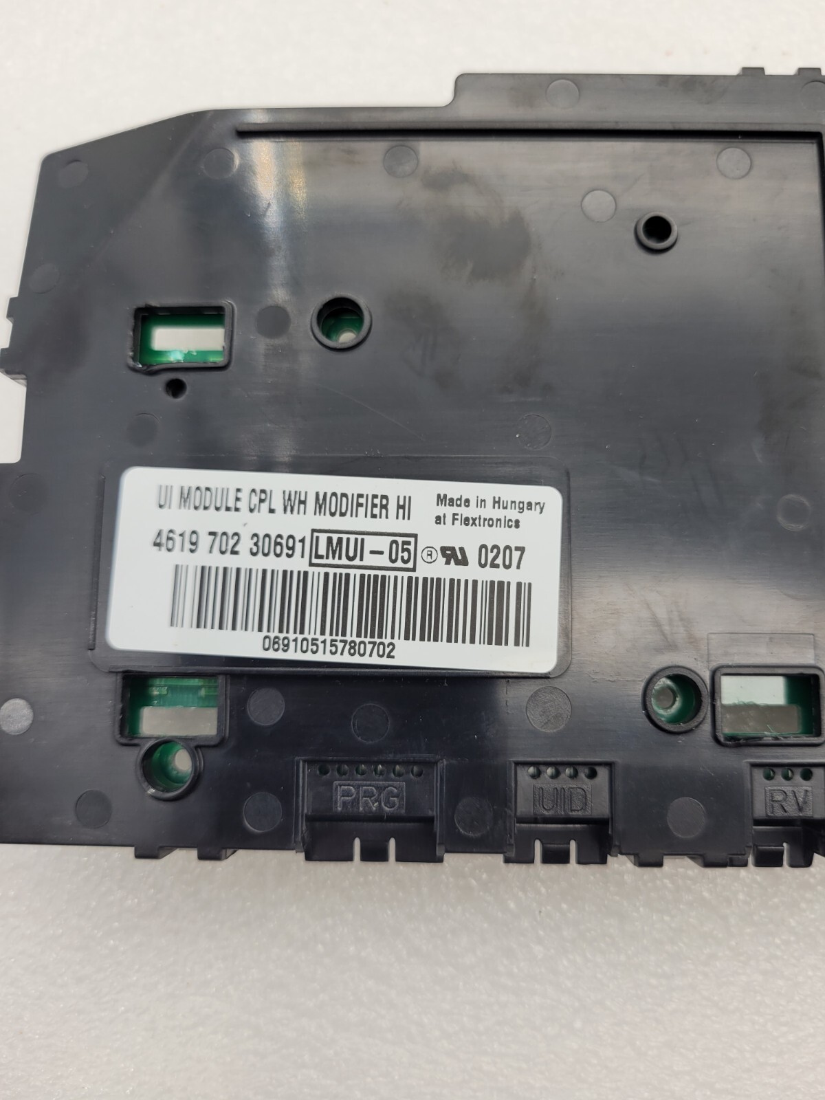 Genuine Whirlpool Range Washer Control Board Part#4619 702 30691