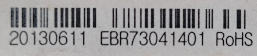 Genuine Refrigerator LG LED Control Board Part#EBR73041401