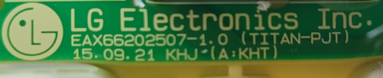 Genuine Washer LG Control Board Part#EBR79950228 EBR75048154