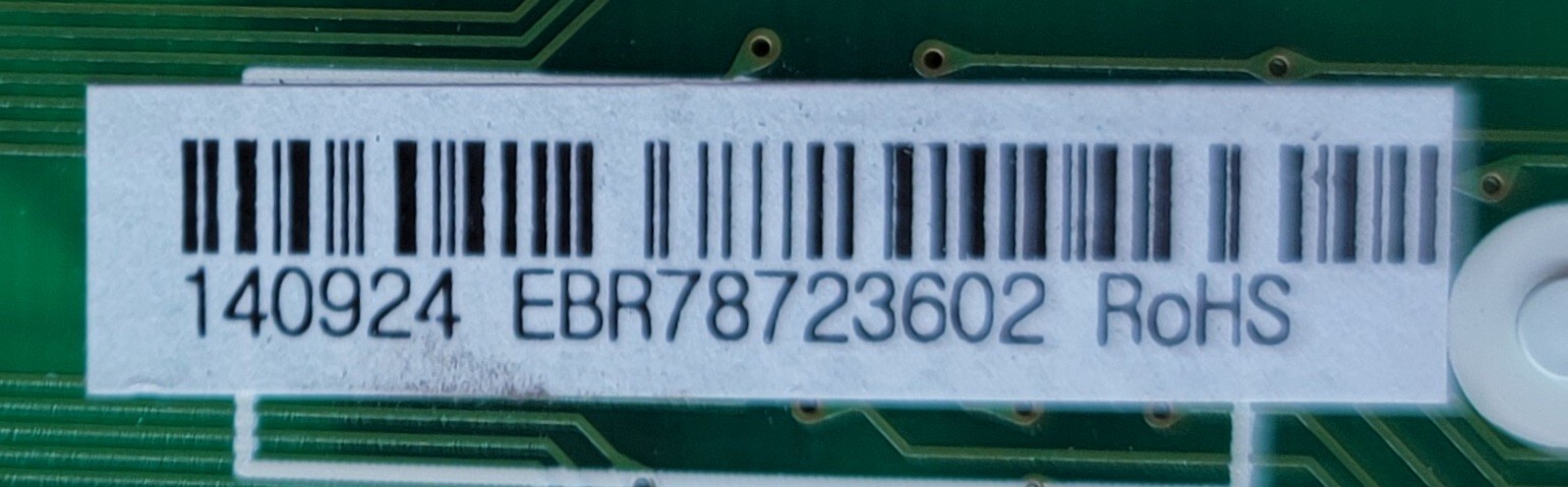 Genuine Refrigerator Kenmore Control Board Part#EBR78723602