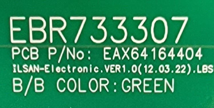 Genuine Refrigerator Kenmore Dispenser Control Board Part#EBR73330704