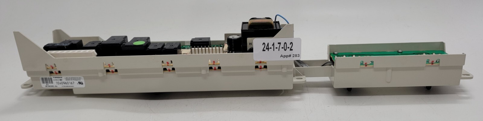 Genuine Washer GE Control Board Part#175D4904G001