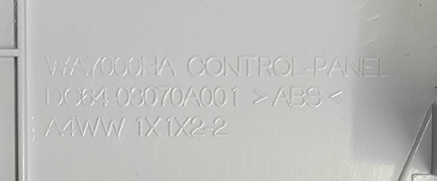 Genuine Washer Samsung Control Panel Part#DC64-03070A