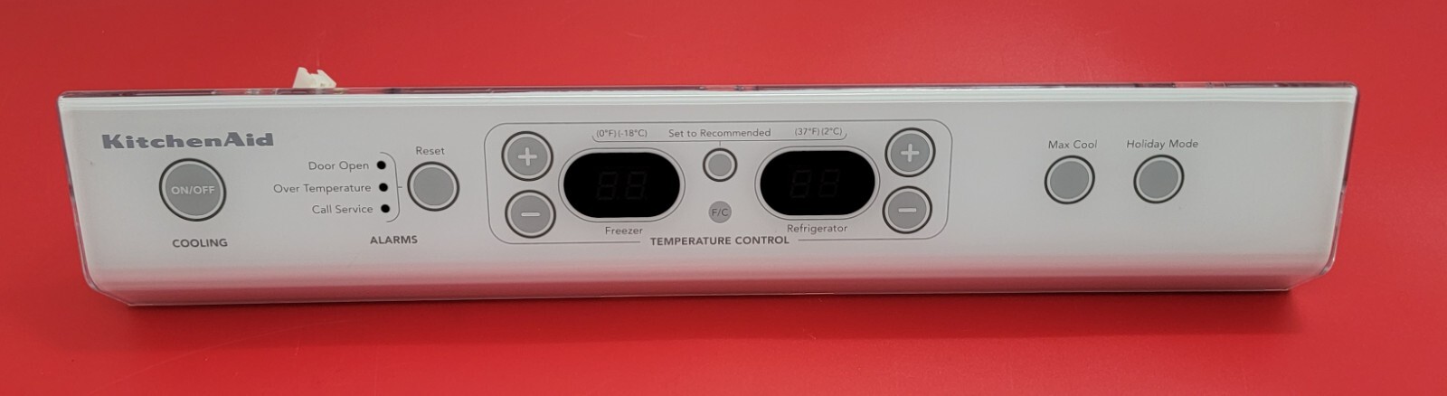 Genuine Refrigerator Kitchen Aid Control Panel Part#2316544