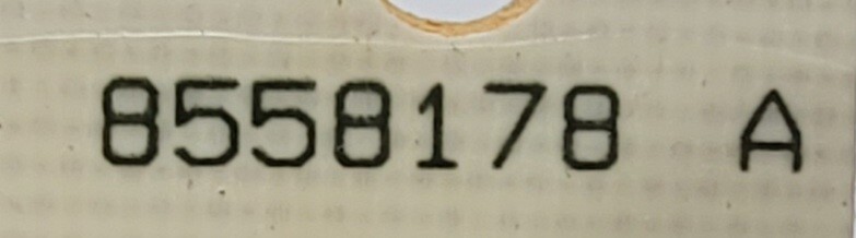 Genuine Dryer Kenmore Control Board Part#8558178A