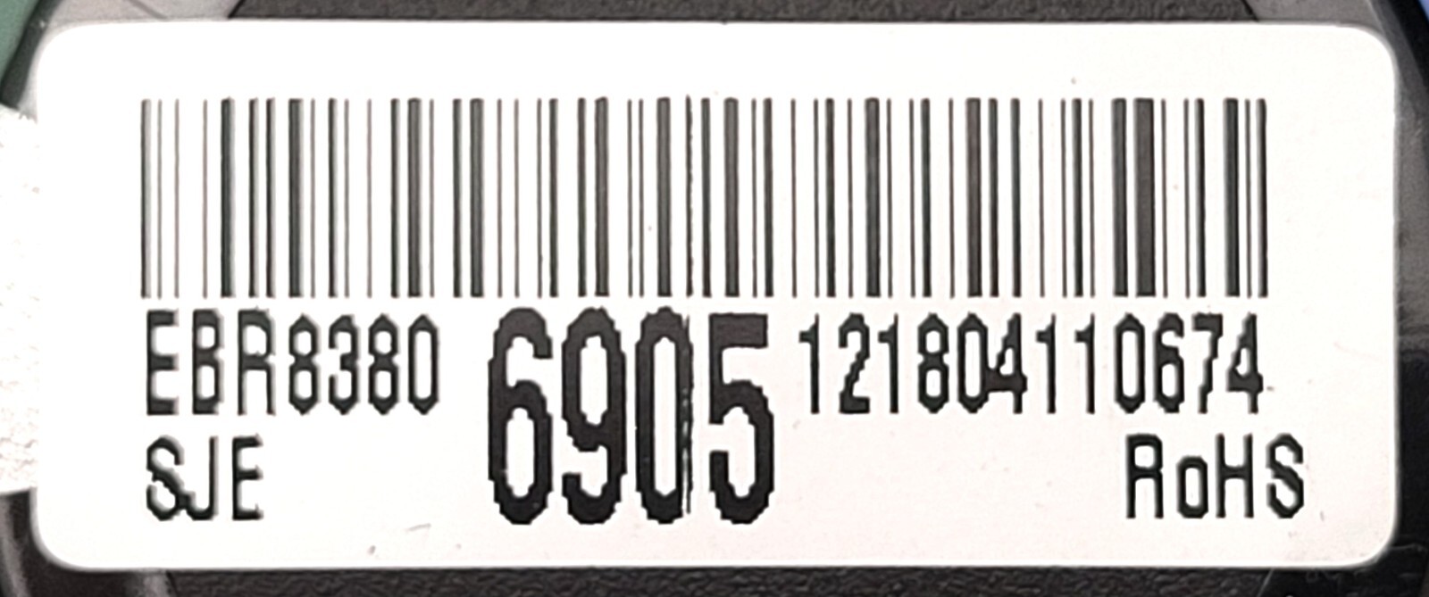 Genuine Refrigerator LG Control Board Part#EBR83806905