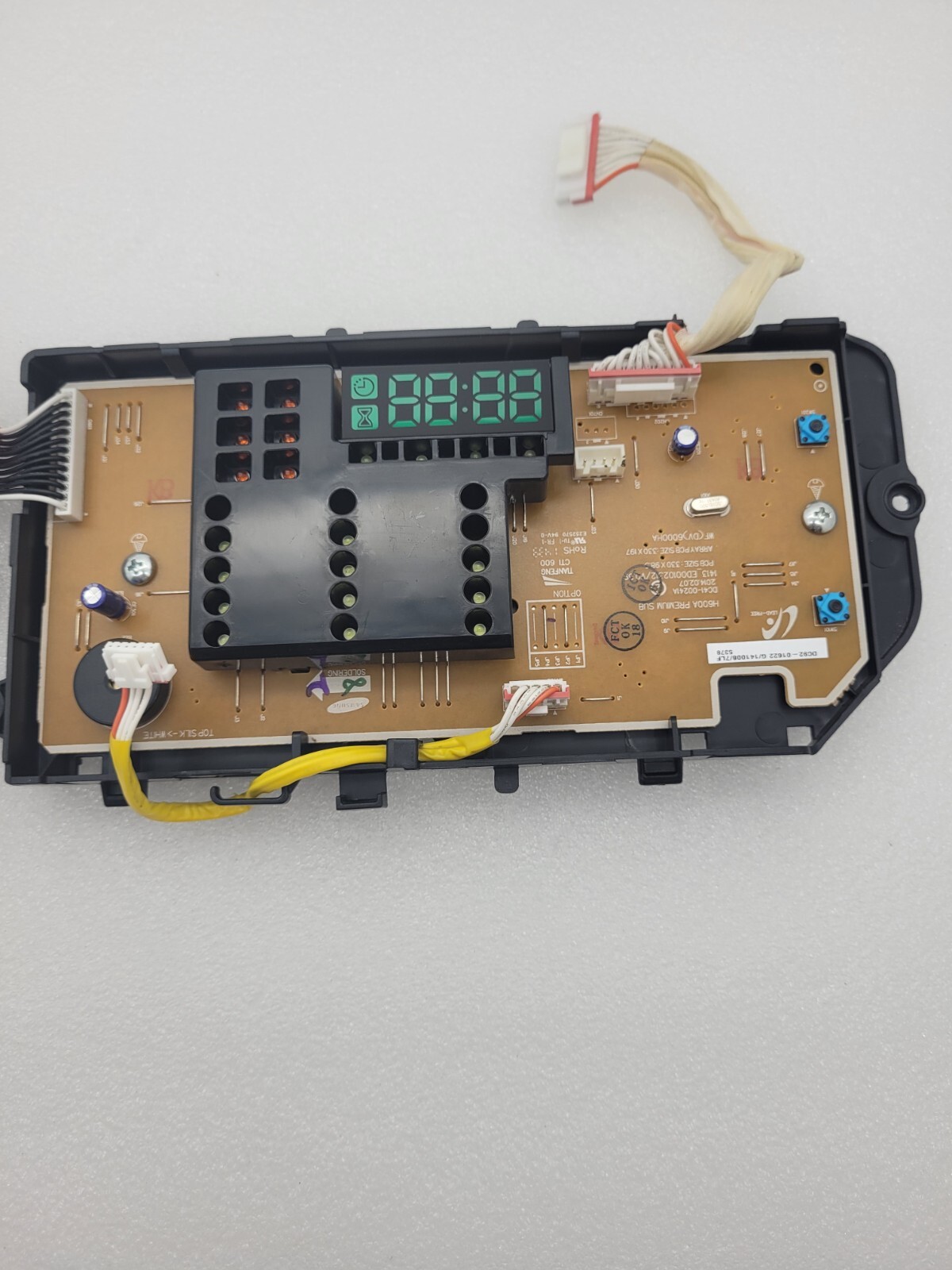 Genuine Samsung Washer Control Board Part#DC92-01622G