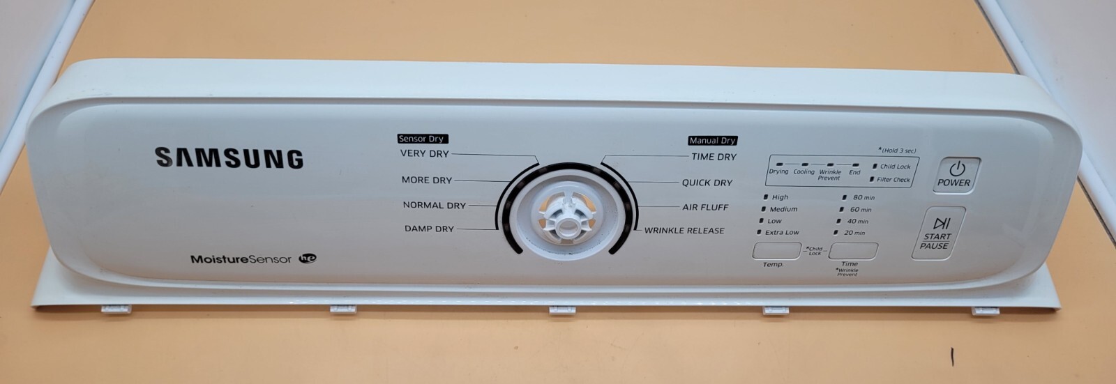 Genuine Dryer Samsung Control Panel Part#DC64-03224