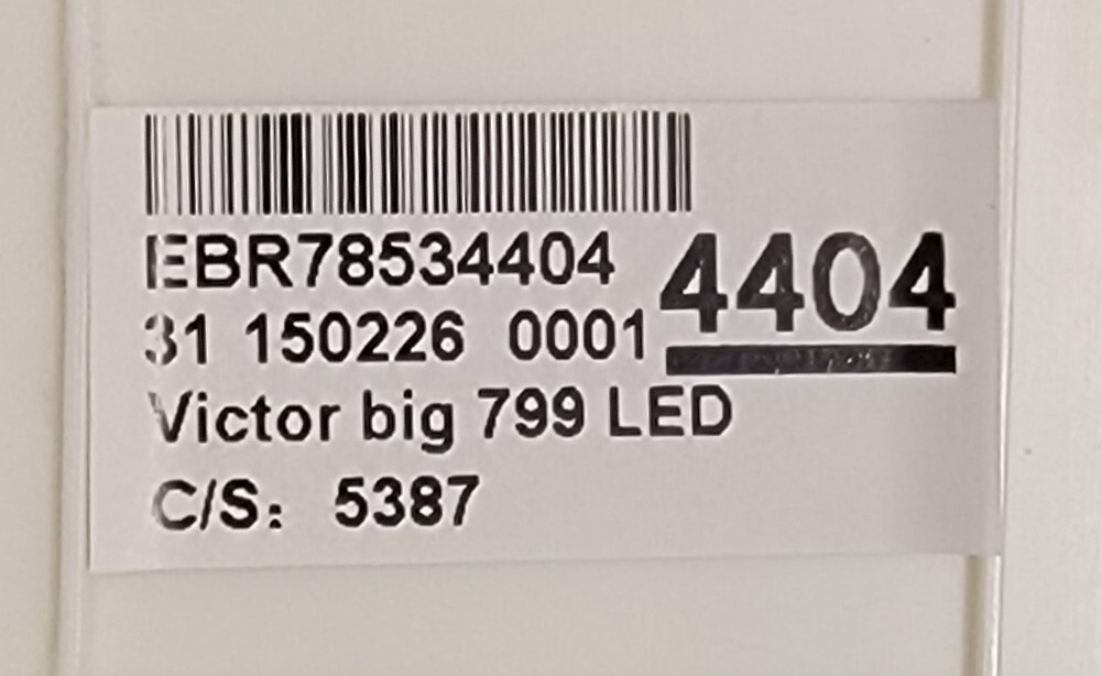 Genuine Washer LG Control Board Part#EBR78534404