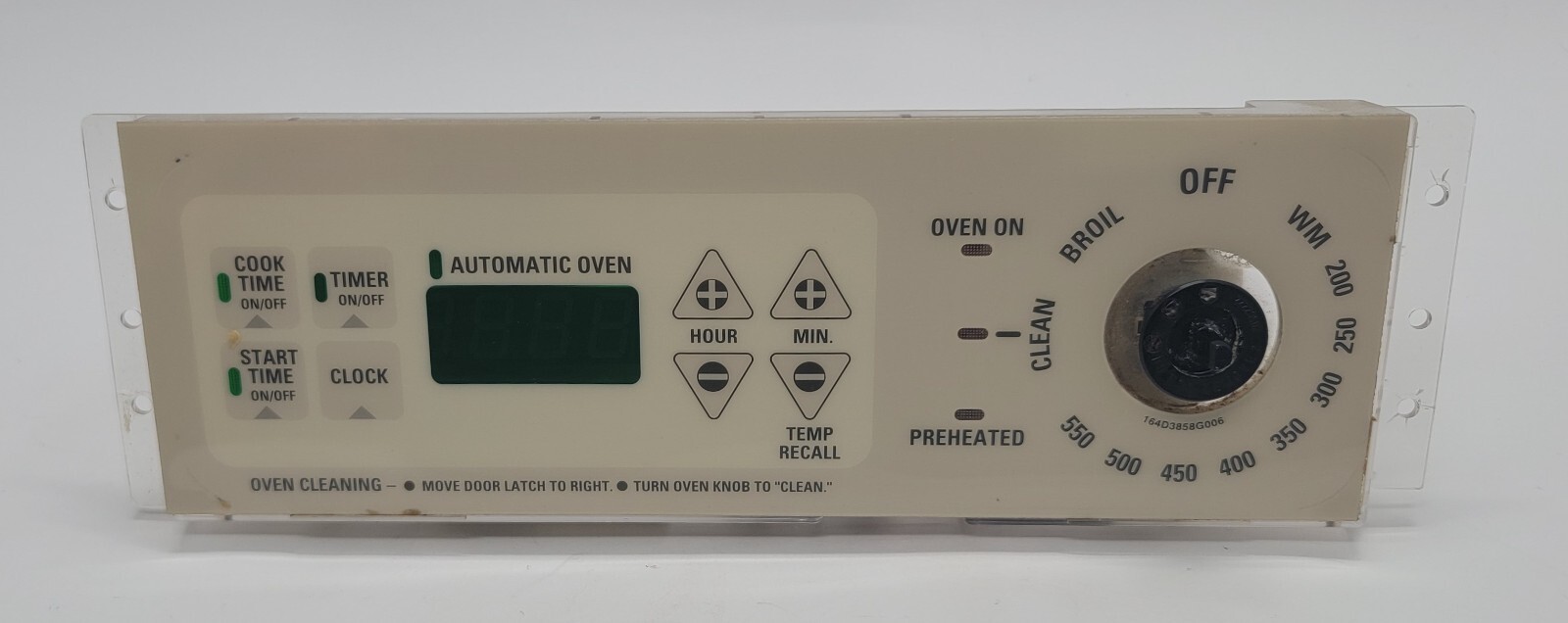 Genuine Oven GE Control Board Part#164D3762P002