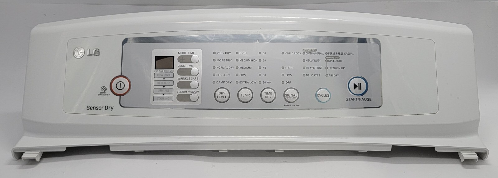 Genuine Dryer LG Control Panel Part#AGL73534702