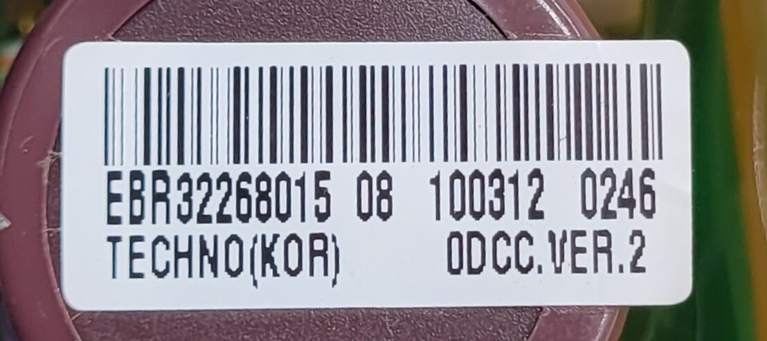 Genuine Dryer LG Control Board Part#EBR32268015